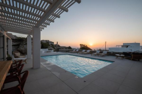 Villa Petra Mare above Mykonos town Private pool, Mýkonos City
